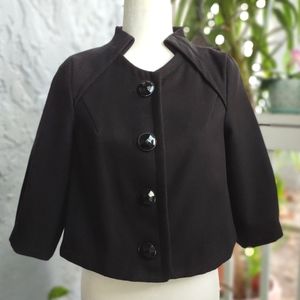 Forever 21 Twenty One Black Pea Coat Size S/P